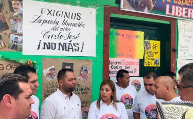 Los alcaldes de la provincia de Ocaña, sur del Cesar y zona del Catatumbo expresaron la solidaridad hacia la familia del niño secuestrado. Javier Sarabia