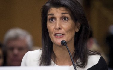 Nikki Haley. AFP