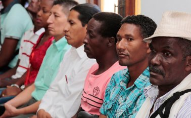 Según datos del avance del plan de desarrollo a 2017, el cumplimiento de metas oscila entre el 25 y el 50 por ciento acumulado, con respecto al cuatrienio, en su mayoría representadas en capacitaciones. Cortesía