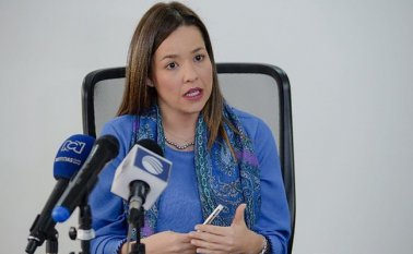 Viceministra de Comercio Exterior, Laura Valdivieso. Colprensa