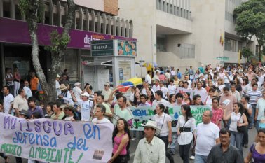 Los habitantes de Mutiscua, cuyo territorio hace parte del páramo Santurbán, actualmente avanzan en una consulta popular para decidir frente a la vocación del suelo. Archivo y Cortesía