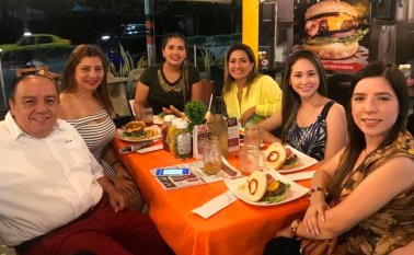 Eulalio Portilla, Esther Pérez, Leidy Rangel, Liliana Yáñez, Silvia Torres y Paola Otero. Cortesía
