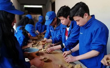 Los estudiantes de los dos municipios estuvieron preparándose desde marzo en su proceso formativo. Roberto Ospino