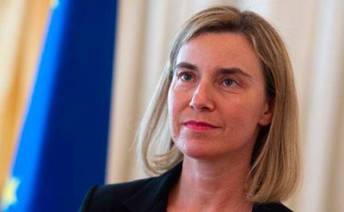 Federica Mogherini, jefa de la diplomacia europea. Twitter