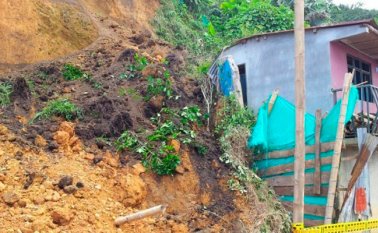 Los deslizamientos dejaron 12 personas muertas. Colprensa