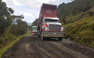 Para asegurar la transitabilidad en el corregimiento Gibraltar. Cortesía