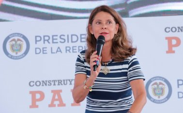 Marta Lucía Ramírez, vicepresidenta de Colombia. Colprensa