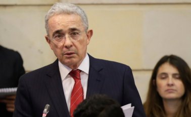 Expresidente colombiano Álvaro Uribe. Colprensa