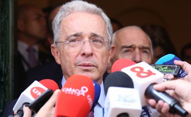 Senador Álvaro Uribe Vélez. Colprensa