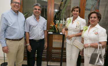Iván González, Raúl Colmenares, Yolanda de Colmenares y Teresa de González.
Juan Pablo Cohen / La Opinión
