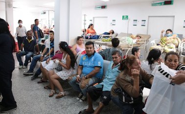 La atención en el Hospital Universitario Erasmo Meoz se prestaba el viernes de manera normal.
 La Opinión