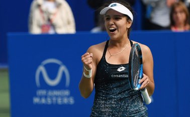 Maria Camila Osorio Serrano ganó el segundo lugar del ITF en China. Twitter ITF