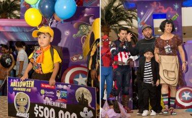 El Niño Up, Aylan Camilo Calixto conquistó el primer lugar en Momias. La Familia Botija, ganó en la categoría Frankenstein. Alfredo Estévez