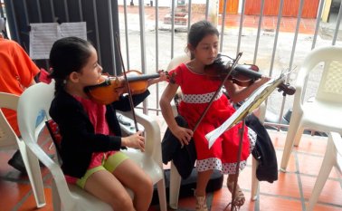 El concierto de la fundación SalviArte se iniciará a las 7 de la noche, en la sede de la avenida 8 #17-32, del barrio Camilo Torres, en la Comuna 10 de Cúcuta. Cortesía