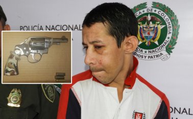 Jaime Euclides Ramírez Rondón fue capturado. Policía