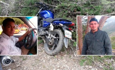 El doble homicidio de Eduel José Serrano Serrano y Holger Alonso Peñaranda Patiño se dio a la salida del municipio. Archivo