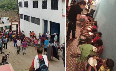Unas 800 personas se han visto afectadas.  Cortesía