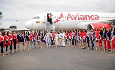 Las reinas llegaron ya a Cartagena. Colprensa