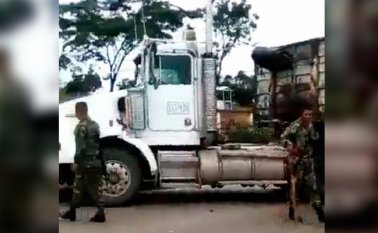 El hecho se registró este lunes en Campo Dos. Cortesía