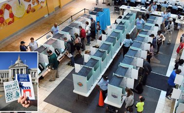 Son la primera prueba electoral para la controvertida presidencia de Donald Trump. AFP