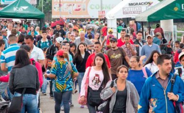 2,3 millones de venezolanos han abandonado su país por la crisis sociopolítica que allí se vive. Archivo / La Opinión