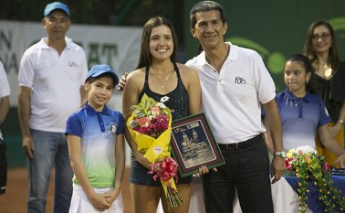 La tenista viajará este domingo a Estados Unidos. Juan Pablo Cohen / La Opinión