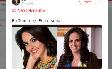 El momento en que salieron las candidatas al escenario fue ideal para las burlas de los internautas. Twitter