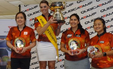 En las finales también estuvieron bolicheros de Indonesia, Malasia, Australia y Finlandia. Colprensa