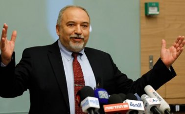 Avigdor Lieberman. AFP