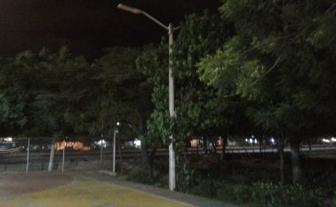 Ya son nueve las luminarias que ya se dañado en esta zona La Opinión