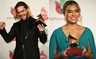 Varios colombianos se llevaron uno de estos galardones. AFP
