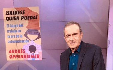 Todas las profesiones van a cambiar y "nos va a tocar a todos", según Oppenheimer en su libro '¡Sálvese quien pueda!' Tomada de Twitter @oppenheimera