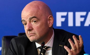 El presidente de la Fifa, Gianni Infantino, propuso ampliar los cupos de la competencia internacional a 24 equipos. Se enfrentarían cada cuatro años. 
 AFP