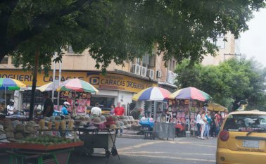 Vendedores informales en el centro de Cúcuta. Archivo