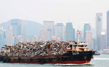 Entre enero y octubre, se importaron 17.270 millones de toneladas de residuos plásticos, papeles y metales. Internet