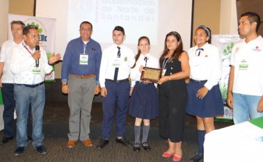 Los alumnos del Instituto Técnico Agropecuario fueron los ganadores en el foro ‘Educación Rural: Nuestro desafío por la excelencia’. Cortesía
