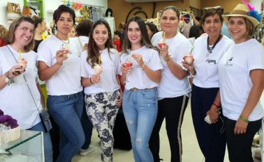 Nathalia Peláez, Maribel Ochoa, Jessi Caballero, Lady Angarita, Zuly Niño, María Isabel Robado, Judith Camperos. Cortesía