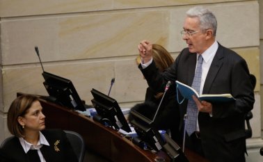 Senador y expresidente Alvaro Uribe Vélez. Colprensa