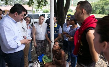 Los principales destinos de los caminantes son Perú, Ecuador, Chile y Argentina. Juan Pablo Cohen