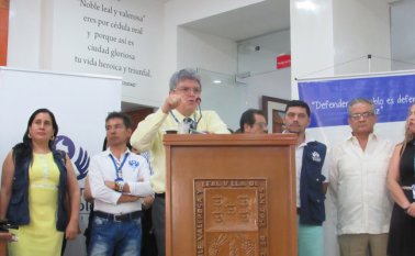 Jorge Villamizar presentó un informe de gestión ante el Concejo de Cúcuta. La Opinión