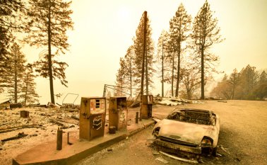 California ha sufrido varios fuegos importantes en los últimos años víctima de una sequía crónica durante años. AFP