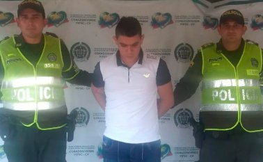 Alexander José Manjarrez Suárez. Policía
