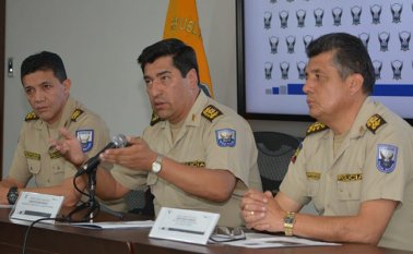 La Policía informó este miércoles que la captura tuvo lugar en la ciudad de San Lorenzo. Policía Ecuador /Twitter
