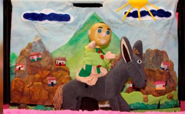 La obra también acompañará las novenas de Navidad. Cortesía teatro Arlequín