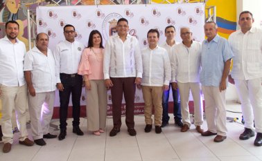 Raúl Rodríguez, Willson Mollano, Yehison Barajas, Sonia Carolina Mantilla, el rector Ivaldo Torres Chávez, Jairo Cristo, Mario Vargas, Jairo Rosas, Zain Cuadros y Jorge Díaz. Alfredo Estévez
