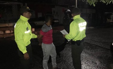 Uniformados de la Policía Fiscal y Aduanera (Polfa) capturaron a seis presuntos integrantes de la banda. Cortesía