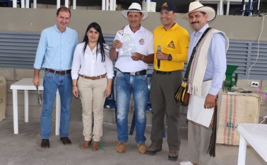 Participaron 60 caficultores y se entregaron premios por 2 millones de pesos. Cortesía