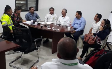 En el mismo encuentro se tocó el tema de los mototaxistas. Cortesía