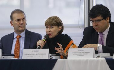 Con participación de representantes de los trabajadores, los empresarios y el Gobierno. Colprensa