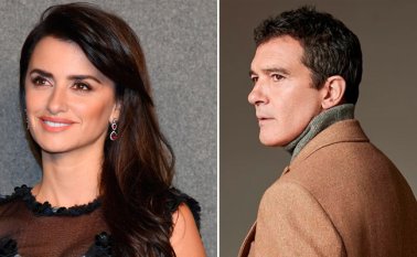 Penélope Cruz y Antonio Banderas. AFP y Twitter